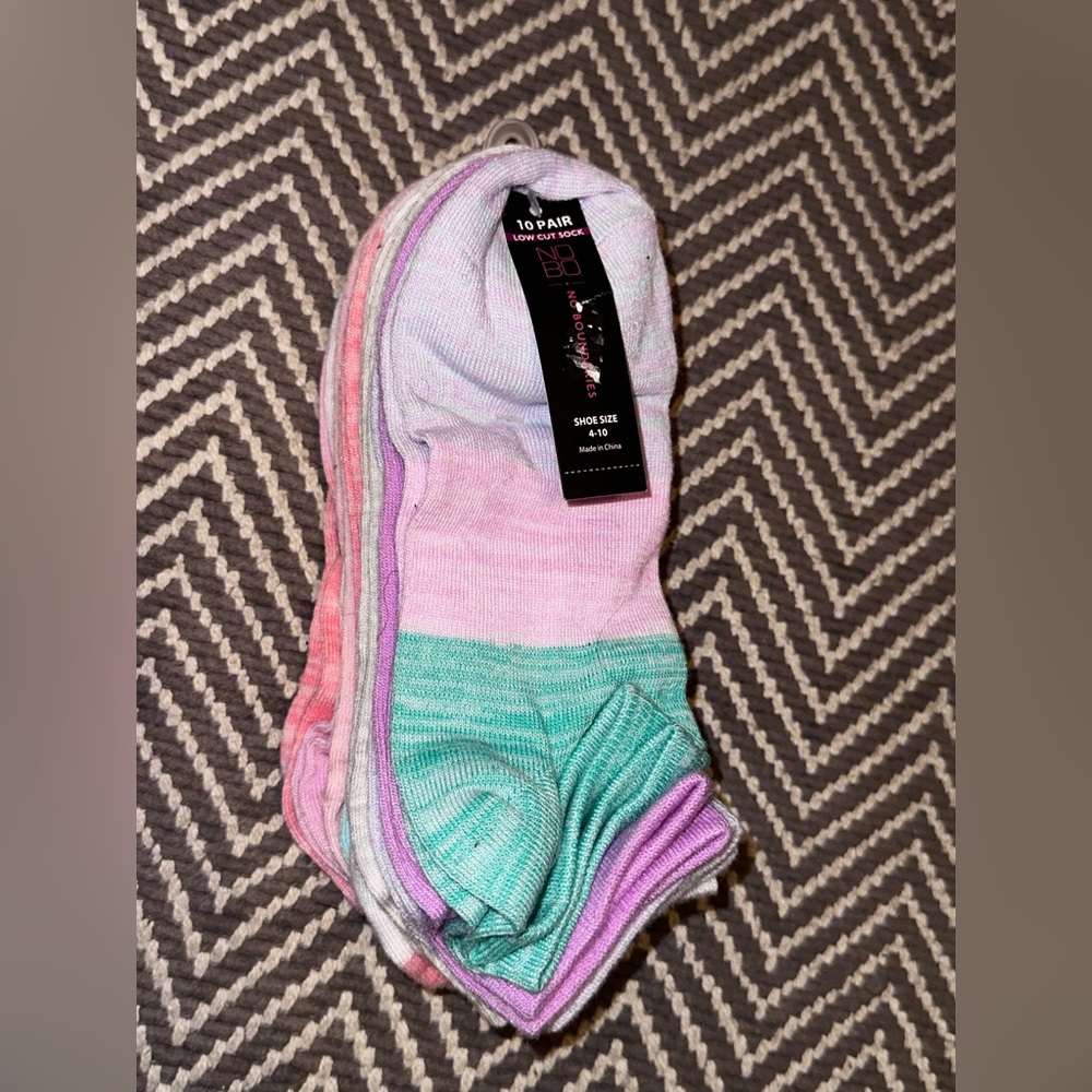 NOBO Low-Cut Women’s Socks (10-Pack)